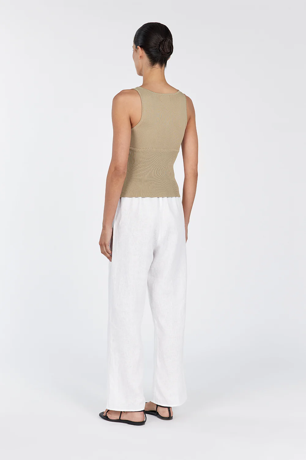 MILO PUTTY SLEEVELESS KNIT TOP - Gamepaces