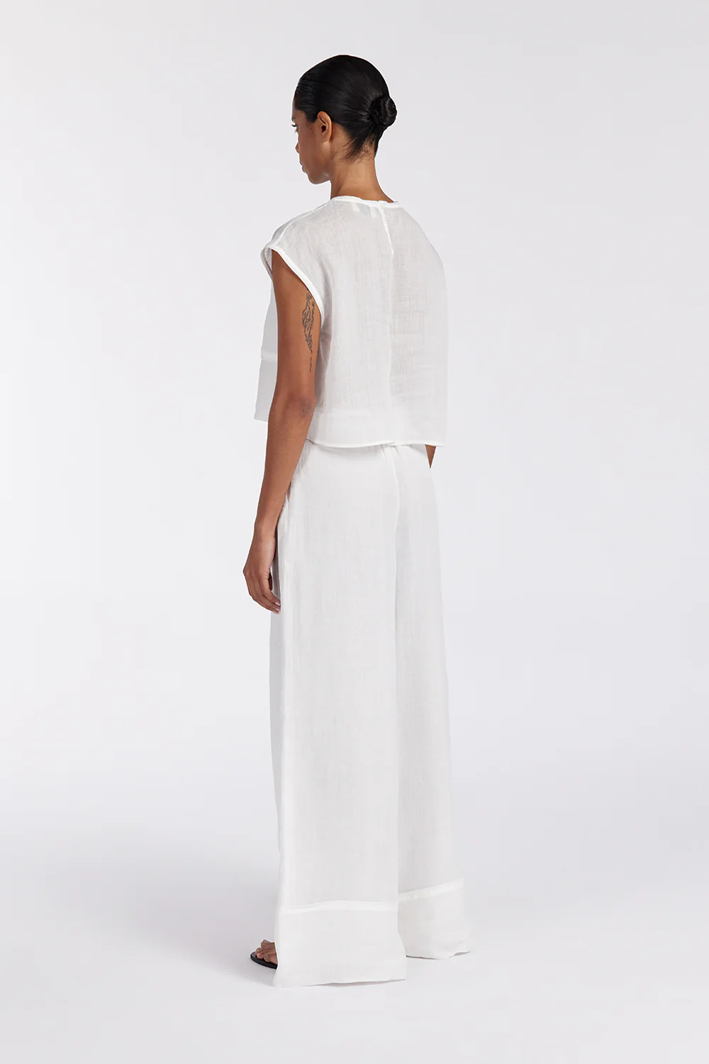 KAI WHITE RAMIE RESORT PANT - Gamepaces