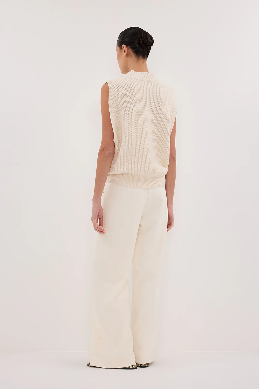 ARO CREAM KNIT TOP - Gamepaces