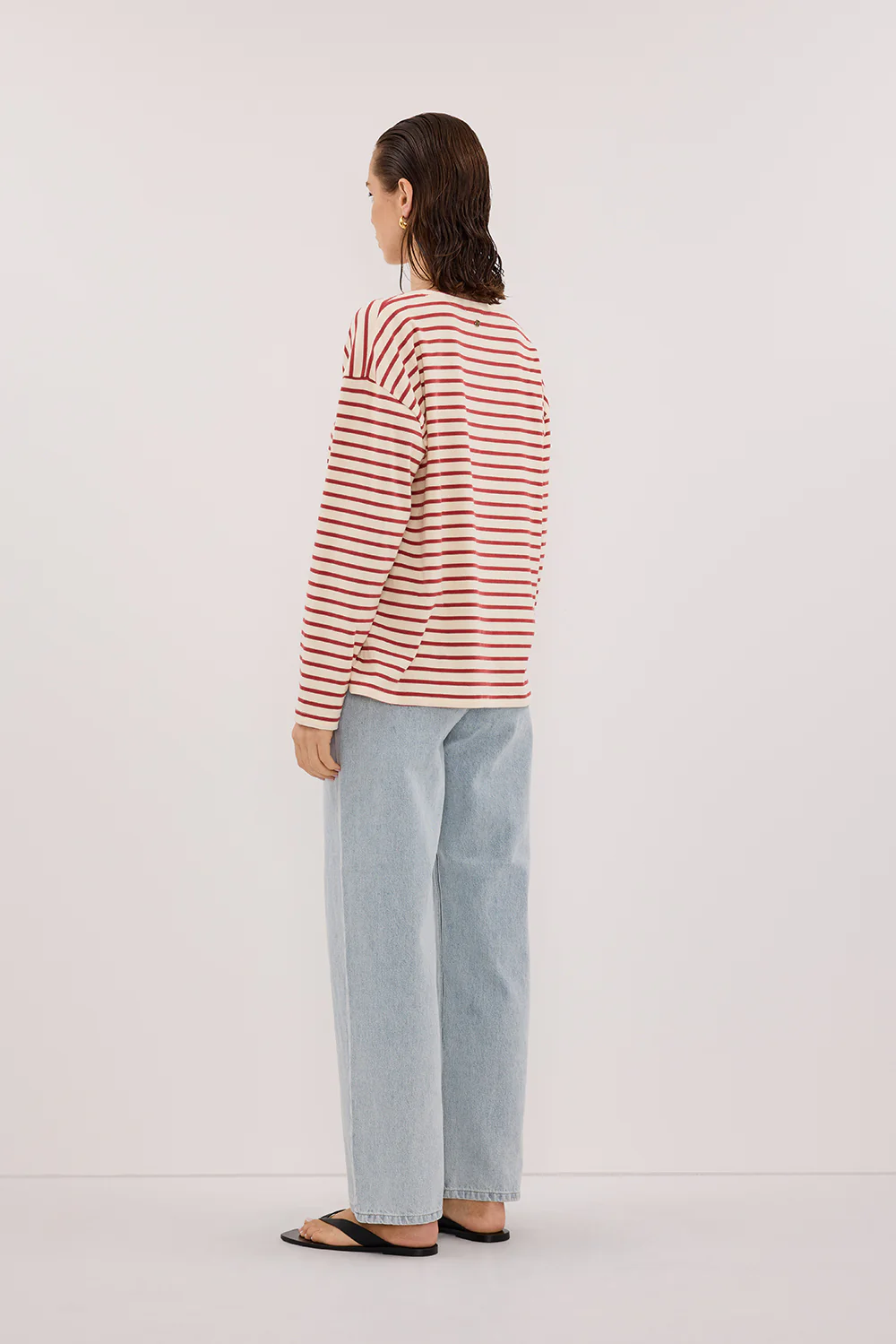 NOLA SAHARA STRIPE LONG SLEEVE TEE - Gamepaces