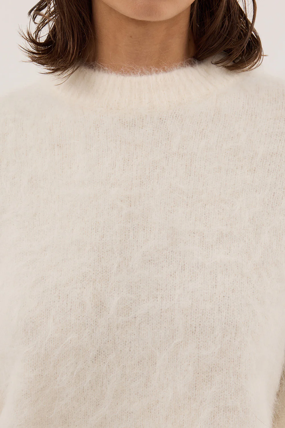 SALMA IVORY TUCK SLEEVE JUMPER - Gamepaces