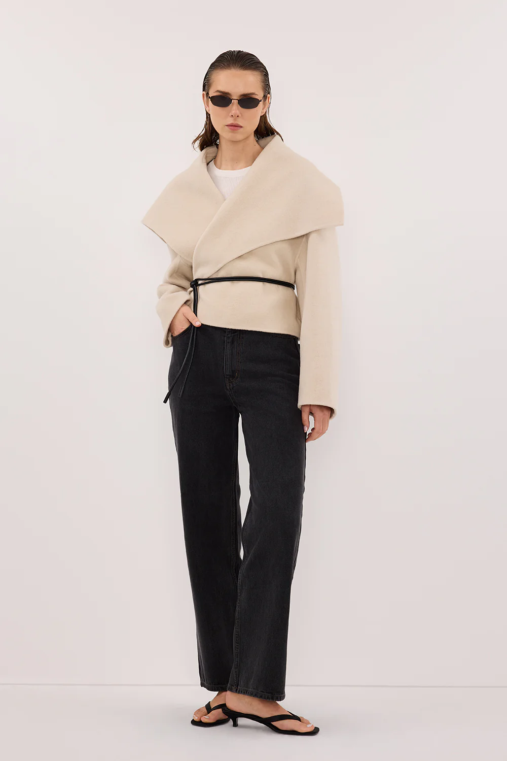 WESTIN BLACK RINSE STRAIGHT JEAN - Gamepaces