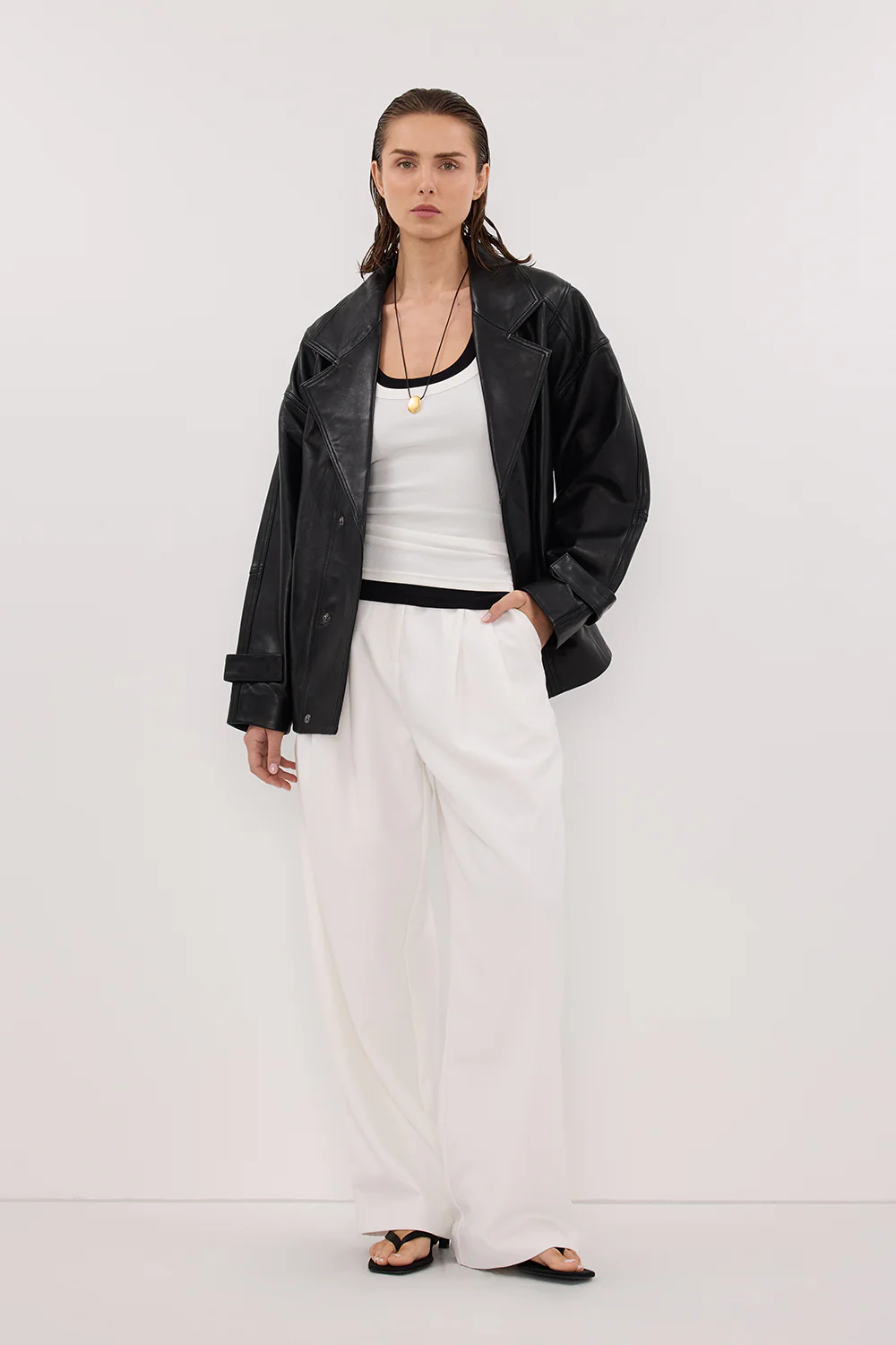 EDEN WHITE?TAILORED PANT - Gamepaces