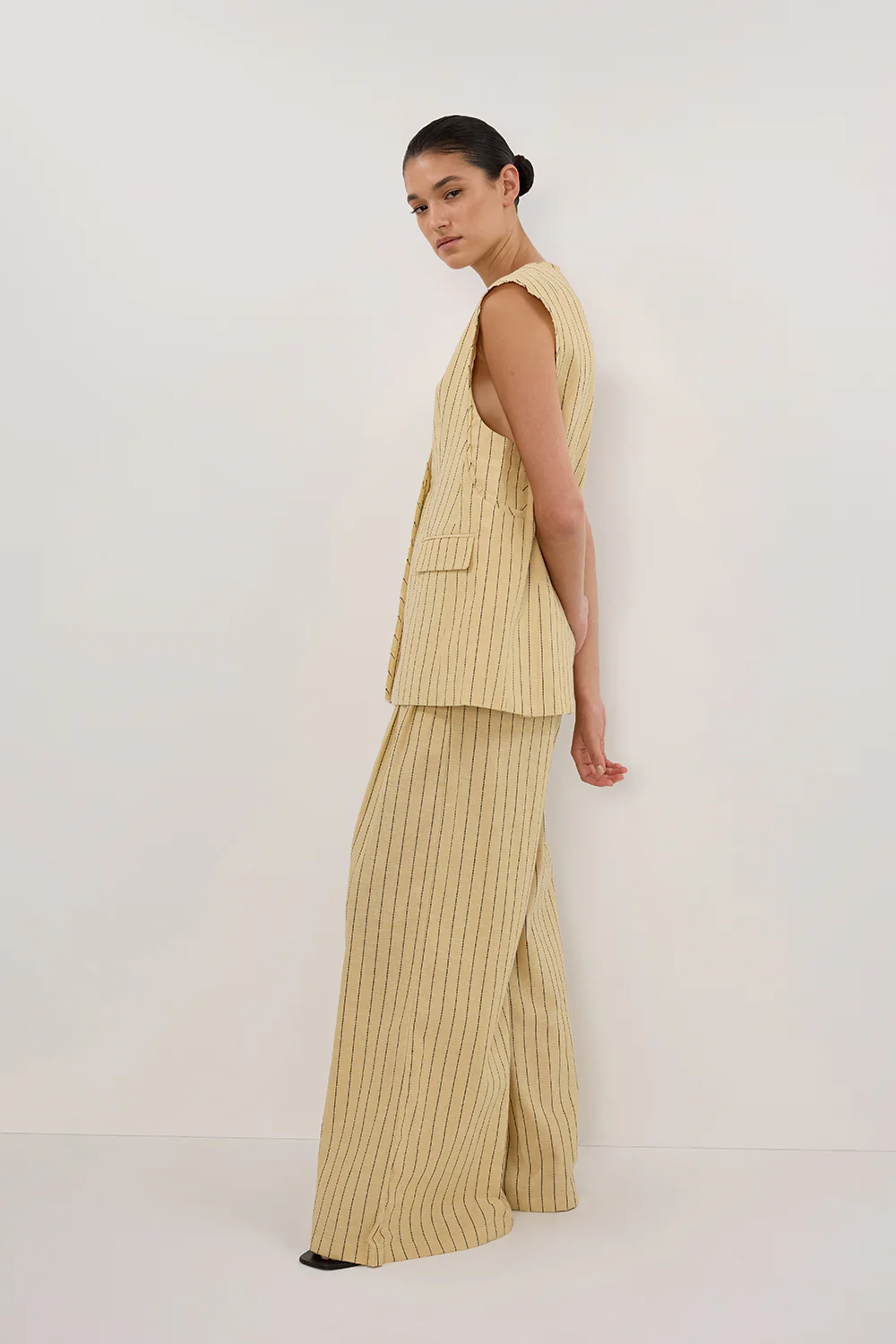 OLLIE DUNE STRIPE WIDE LEG PANT - Gamepaces