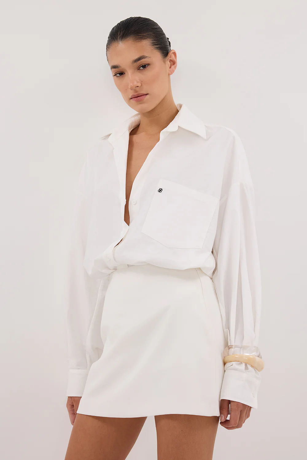 SOHO WHITE TAILORED SKORT - Gamepaces