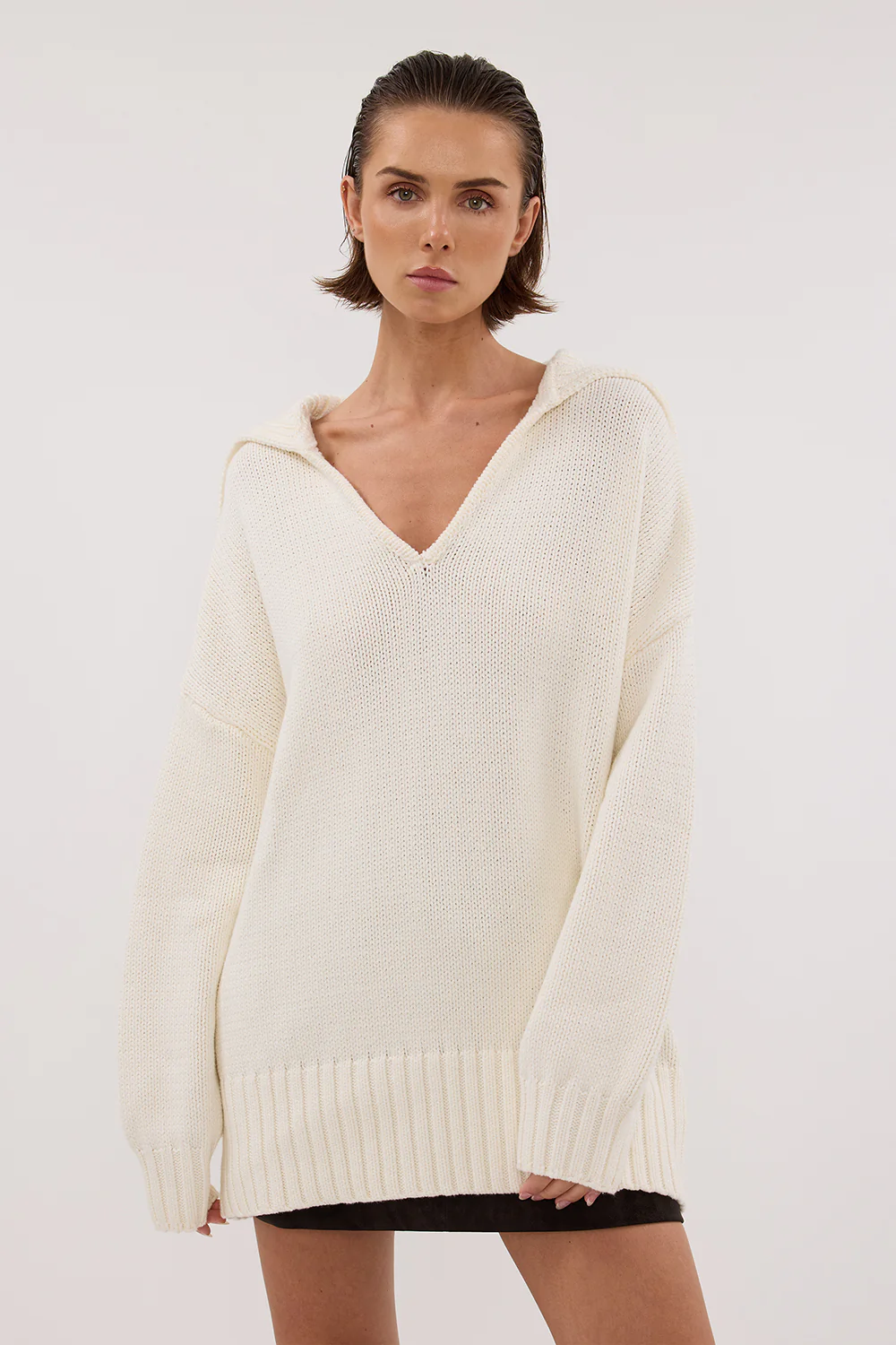 FRANKIE OFF WHITE SAILOR JUMPER - Gamepaces