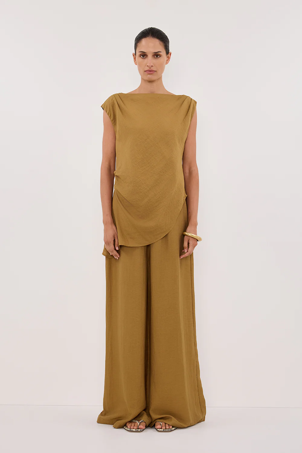 SHYLA FERN ASYMMETRICAL TOP - Gamepaces