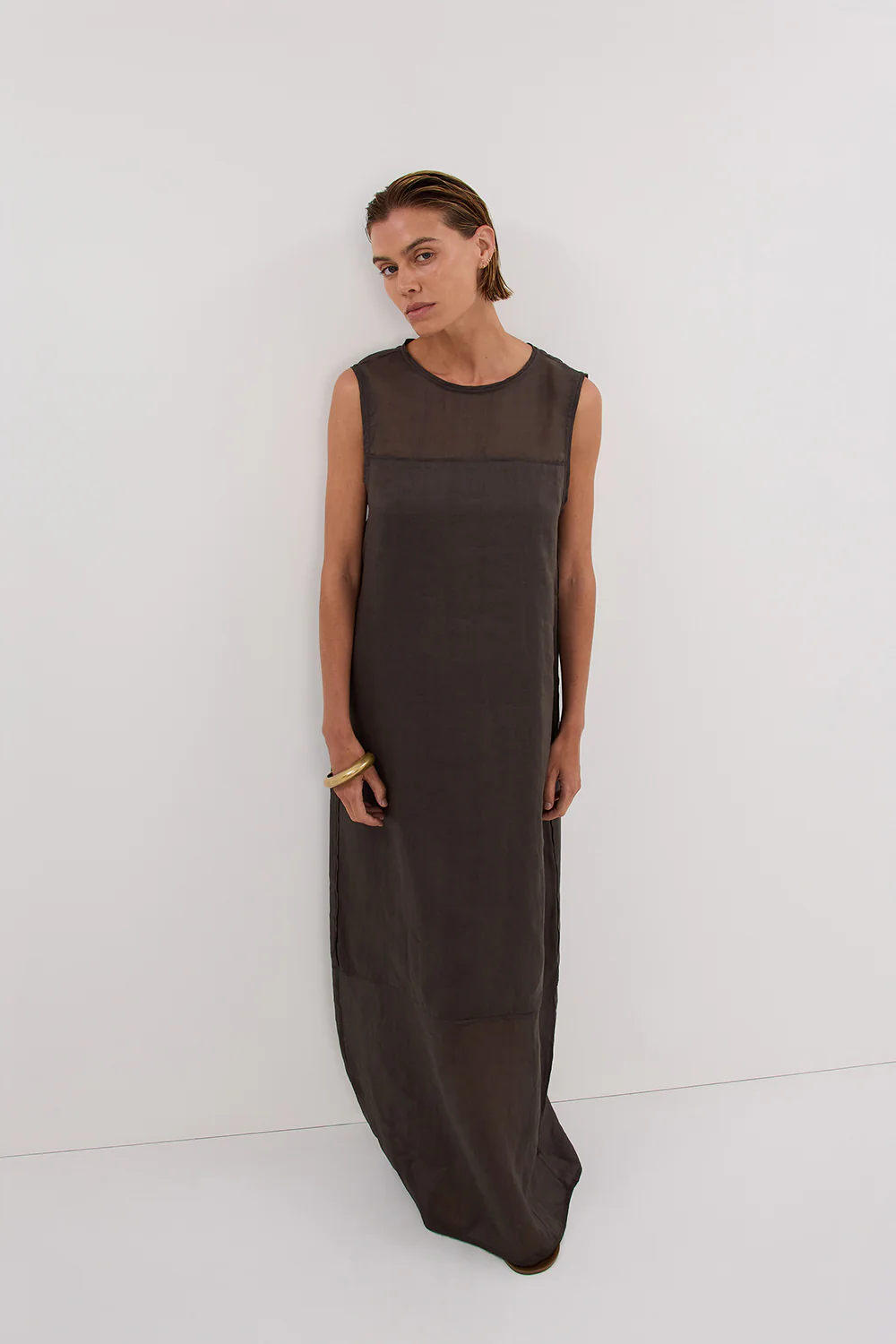 KAI PETROL RAMIE SHELL MIDI DRESS - Gamepaces