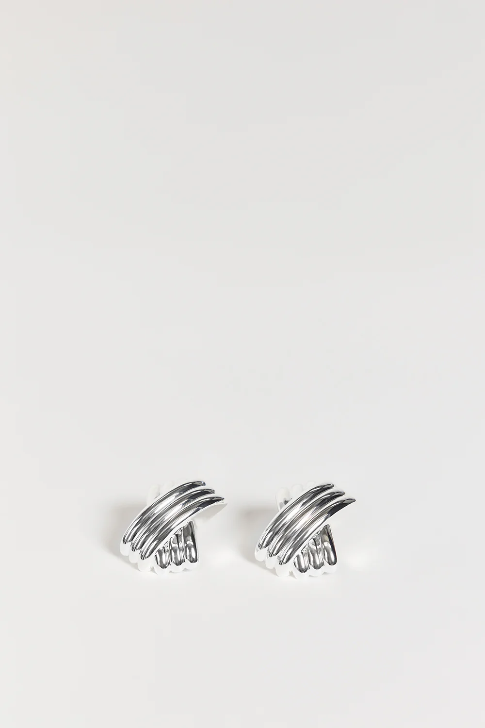 M  GA TRIPLE X SILVER EARRING - Gamepaces
