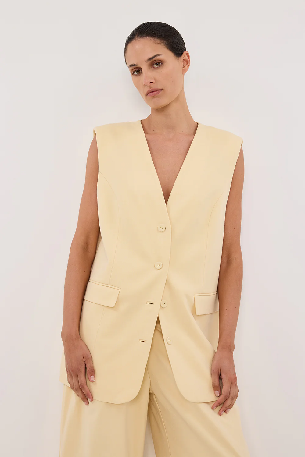 OLIVER DUNE OVERSIZED VEST - Gamepaces