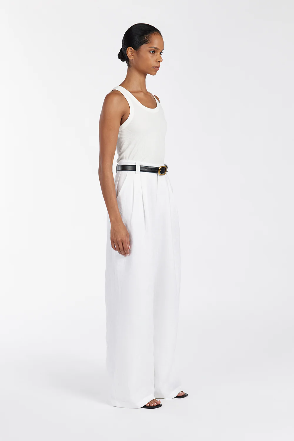 LEE OFF WHITE KNIT TANK - Gamepaces