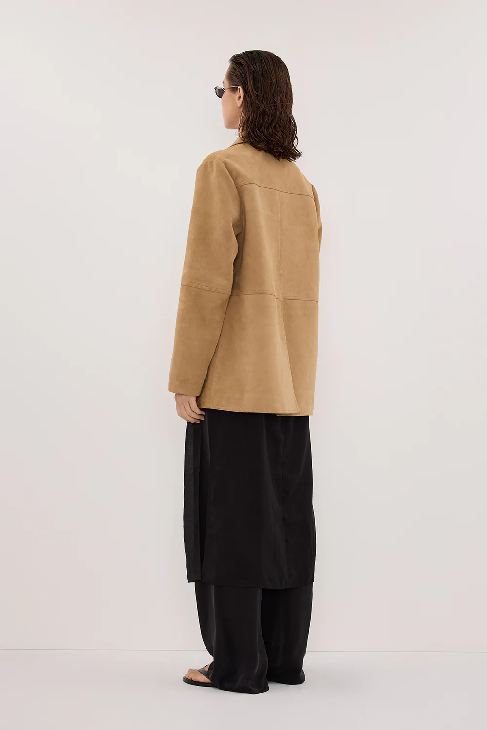 HENDRIX PAMPAS OVERSIZED SUEDE LEATHER JACKET - Gamepaces