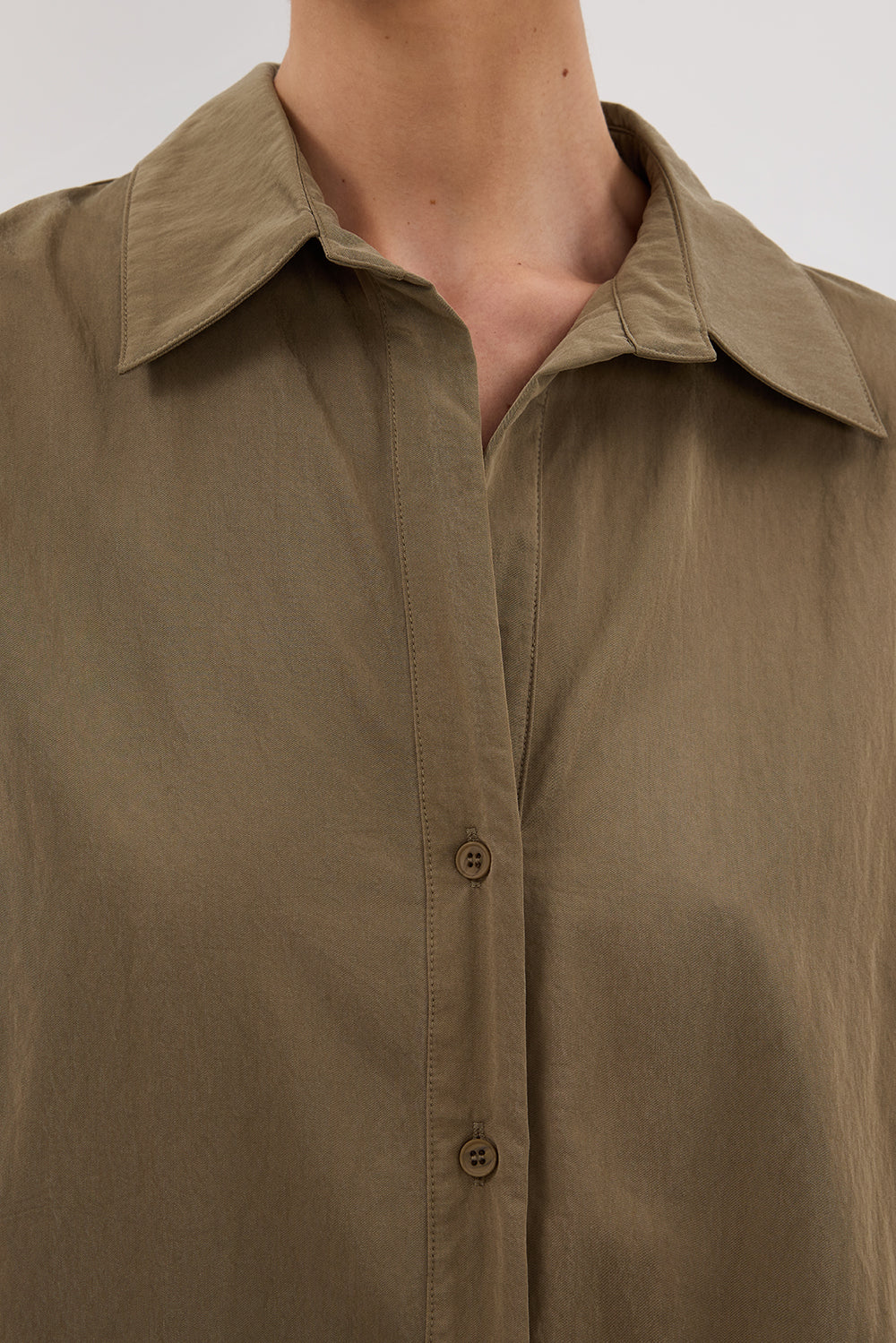AMARA MOSS MODAL BLEND SHIRT - Gamepaces