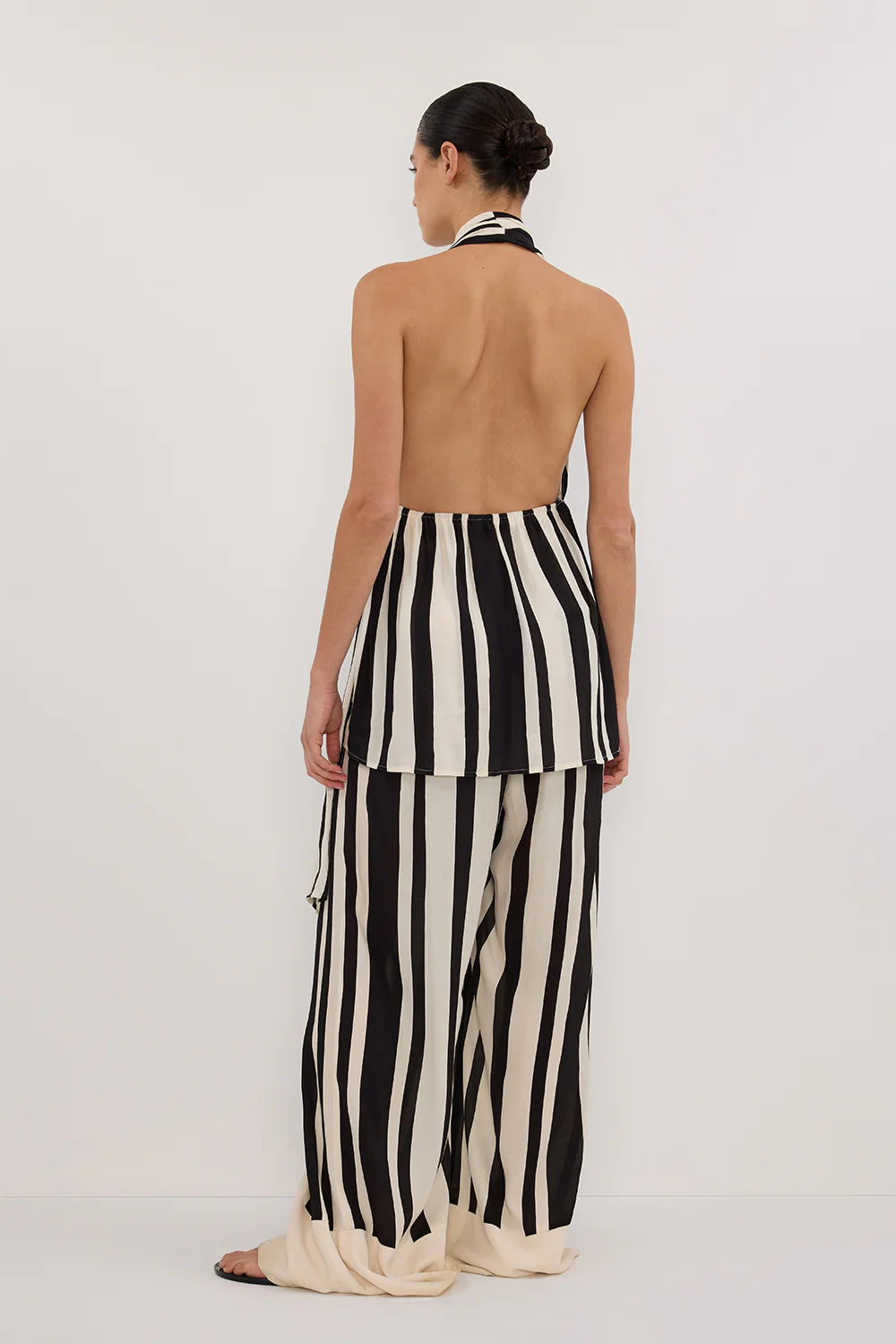 BEAU BLACK STRIPE PANT - Gamepaces