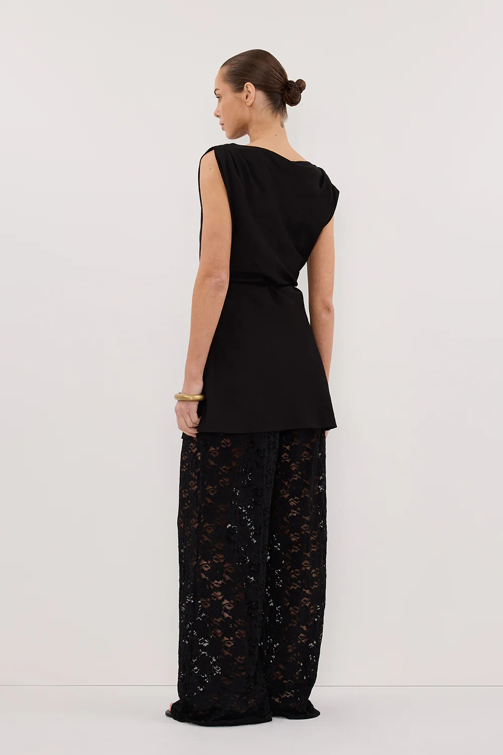 LOULA BLACK LACE PANT - Gamepaces