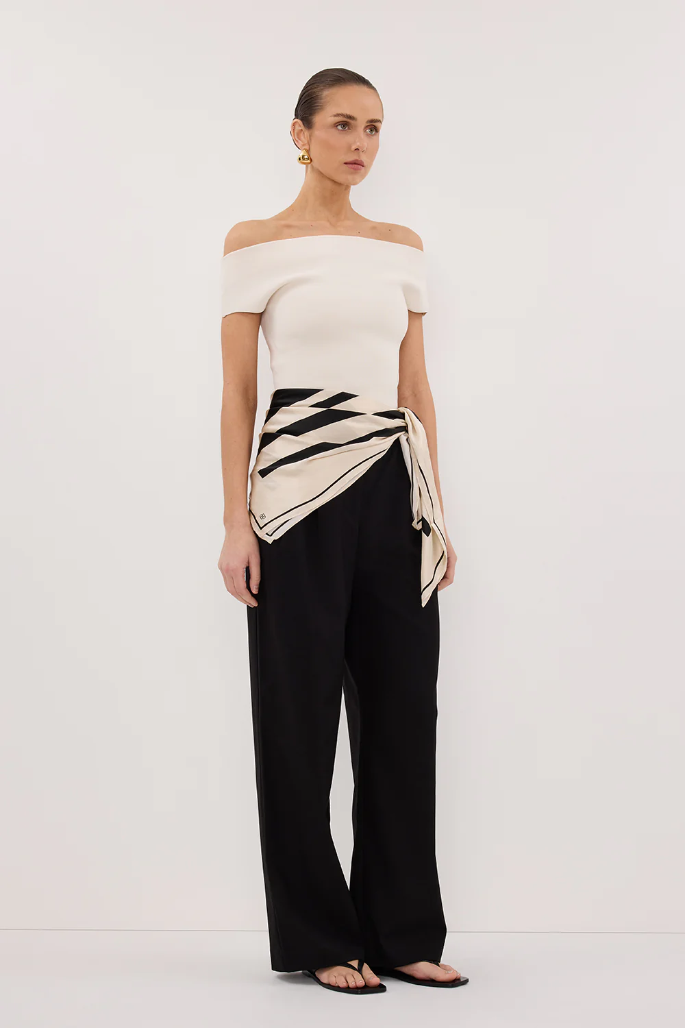 REMY BLACK TAILORED PANT - Gamepaces