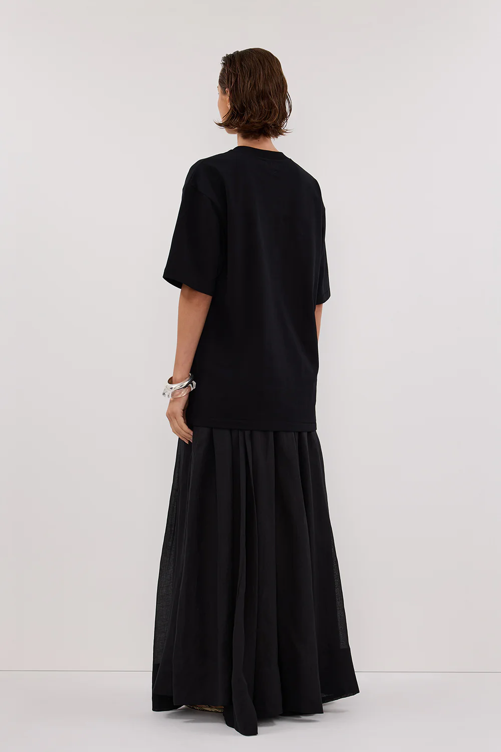 NOAH BLACK LONGLINE TEE - Gamepaces