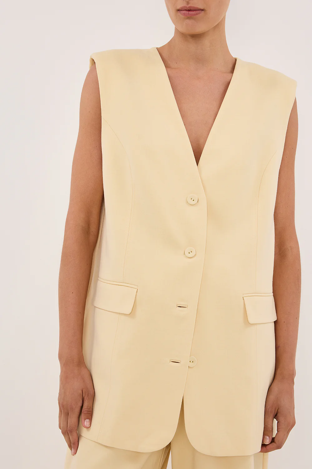 OLIVER DUNE OVERSIZED VEST - Gamepaces