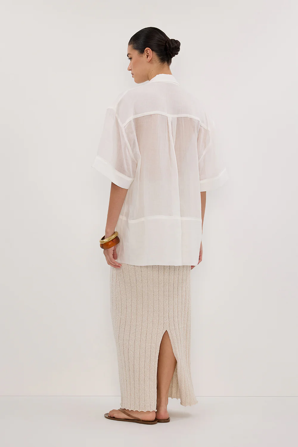 REM STONE KNIT MIDI SKIRT - Gamepaces