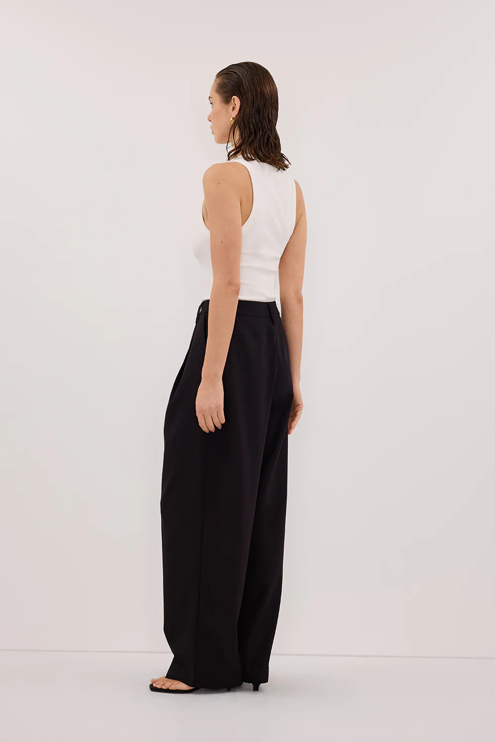 EDEN BLACK TAILORED PANT - Gamepaces